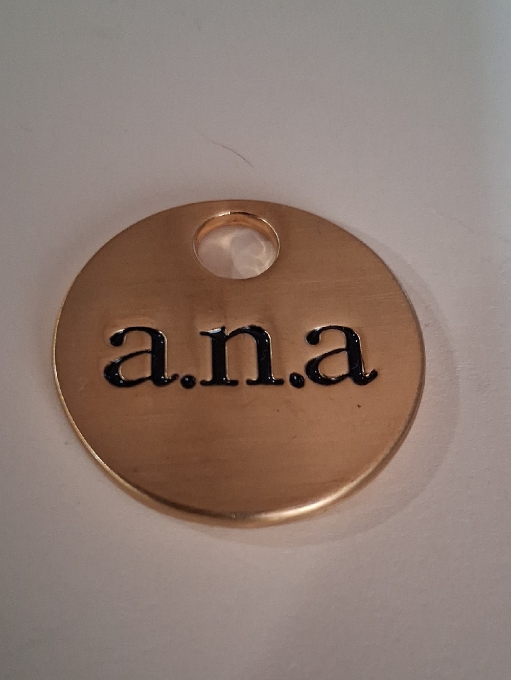 a.n.a. Leather Goods Charm